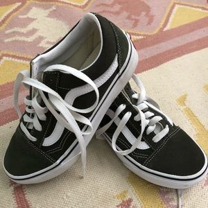 Olive Green Old school Vans